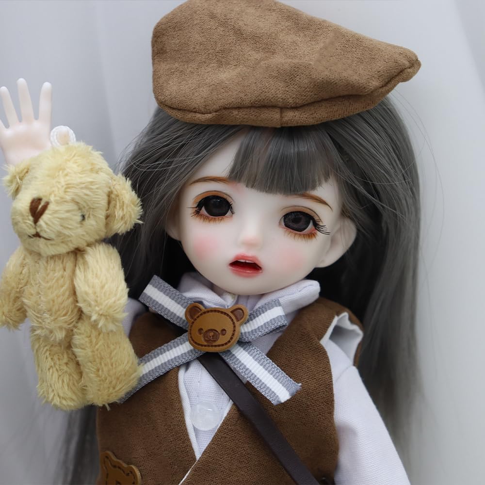 Amazon.co.jp: Meeler BJDドール フルセット1/6 球体関節人形 女の子